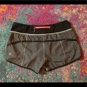 Lululemon speed shorts